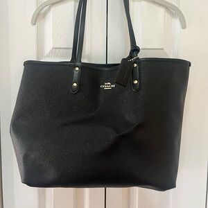 Coach Reversible Leather Tote